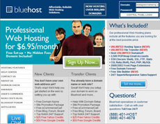 BlueHost - Hosting Professionale ed Economico